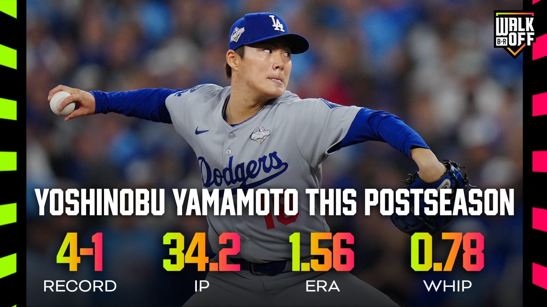 Yamamoto's Postseason Stats 👑
